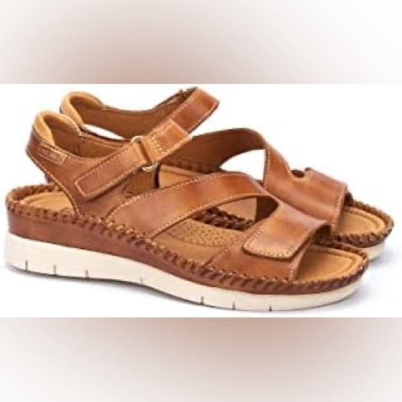 Pikolinos Womens Altea Brown Leather Sandals - Picture 9 of 9